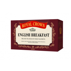 Чай "ROYAL CROWN" 20ф/п*2г чорн."ENGLISH BREAKFAST" конв _15шт/ящ